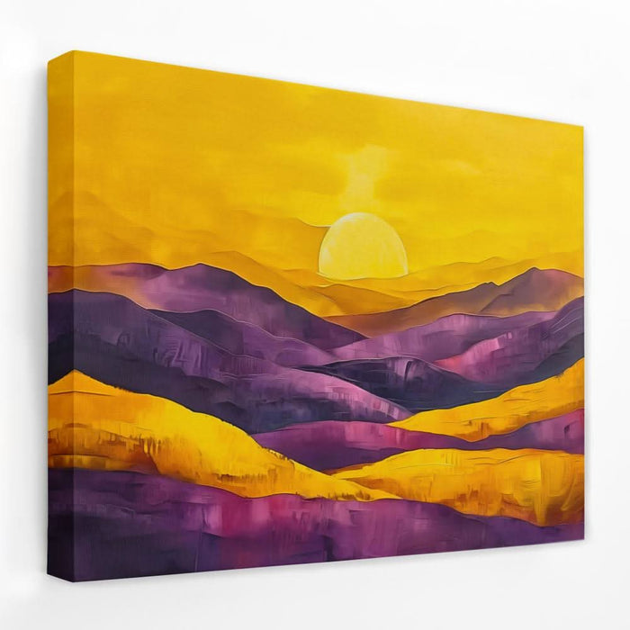 Radiant Reflection - Landscapes Canvas Wall Art