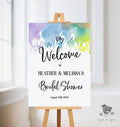 Rainbow Welcome Sign - Premium  from Sugar and Spice Invitations - Just $35! Shop now at Sugar and Spice Paper