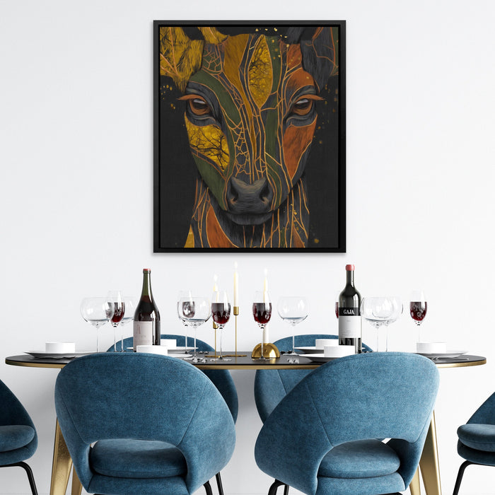 Ram's Cosmic Oracle - Luxury Wall Art