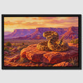 Rattlesnake Desert Sunset — Rattlesnake Desert Sunset Close Up Landscape 29