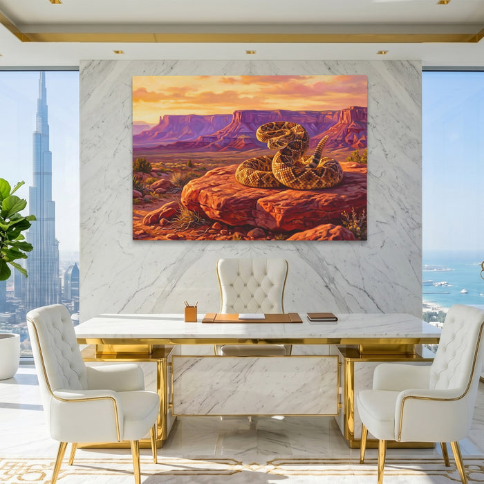 Rattlesnake Desert Sunset — Rattlesnake Desert Sunset King Lux Land 73