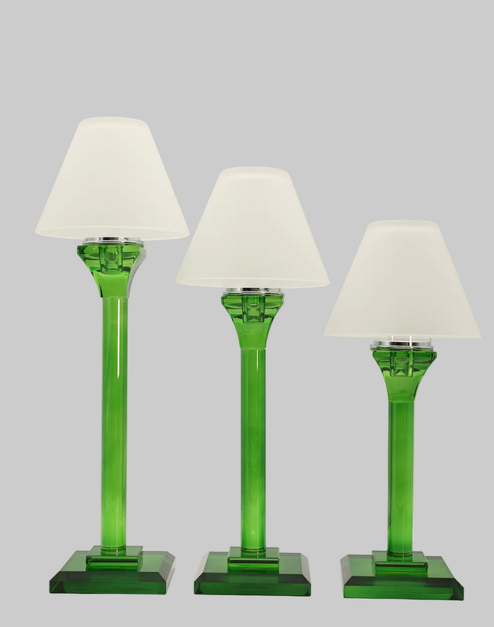 Regal Candle Holder Small Green