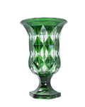 Regal Emerald Crysal Vase