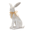 Resin Wicker Rabbit