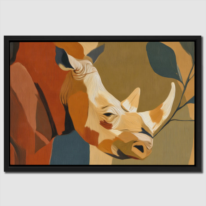 Rhino Earth Tones — Rhino Earth Tones Close Up Landscape 68