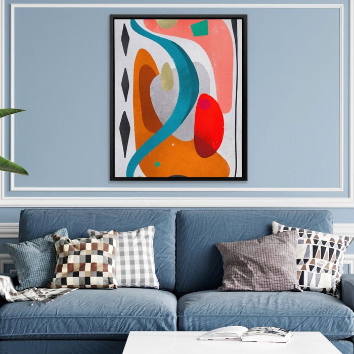 Rhombuses - Framed Art Print