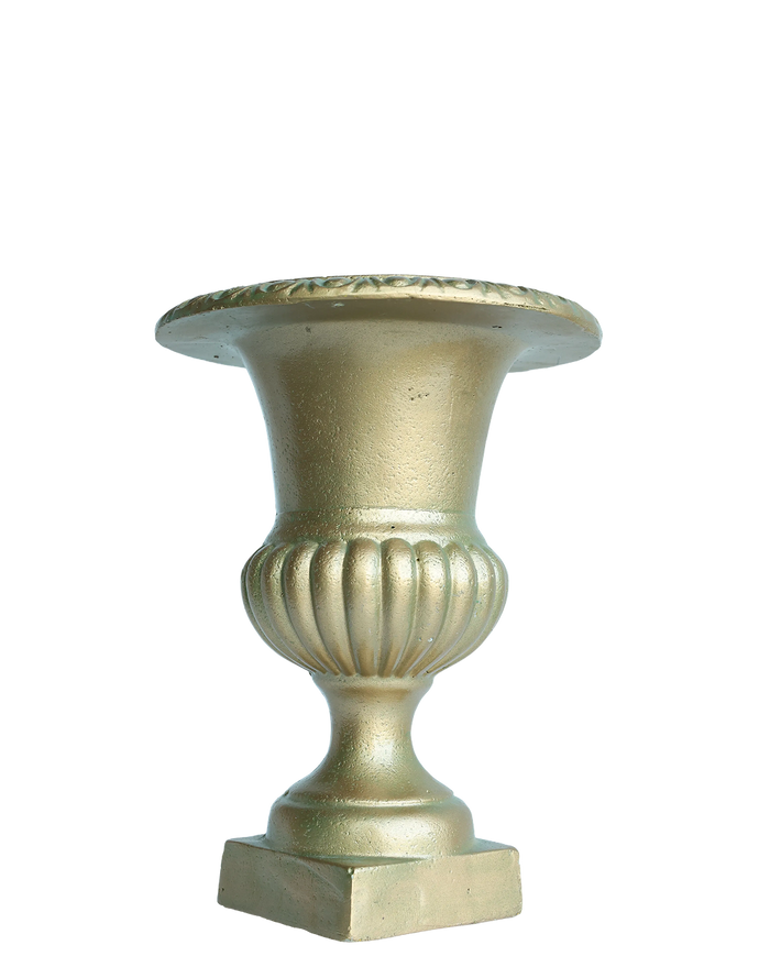 Roman Fiberglass Urn - 19"H