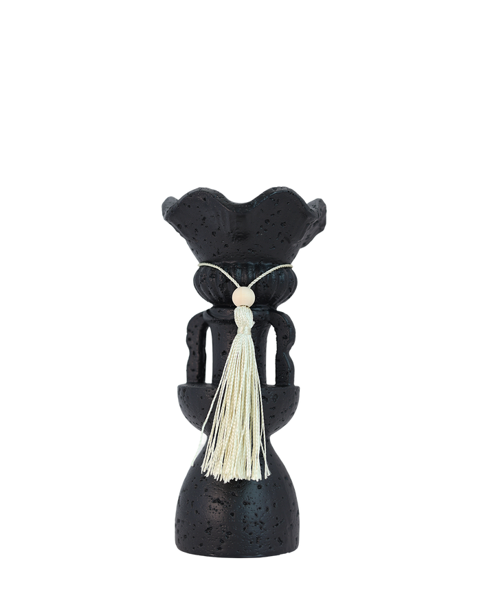 Roman Tassel Candlestick -Medium | Available in 4 Colors