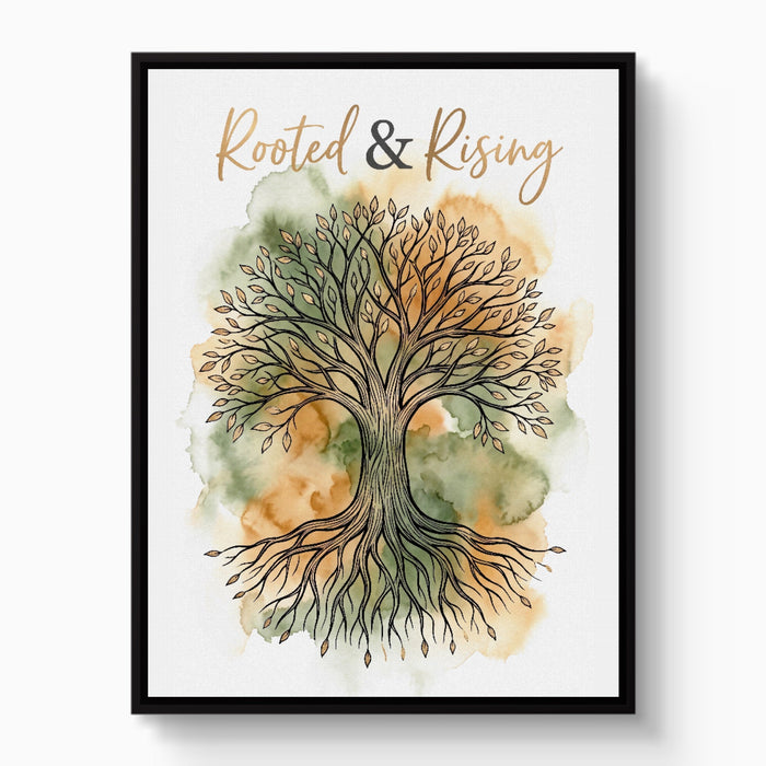 Rooted And Rising - Luxury Wall Art