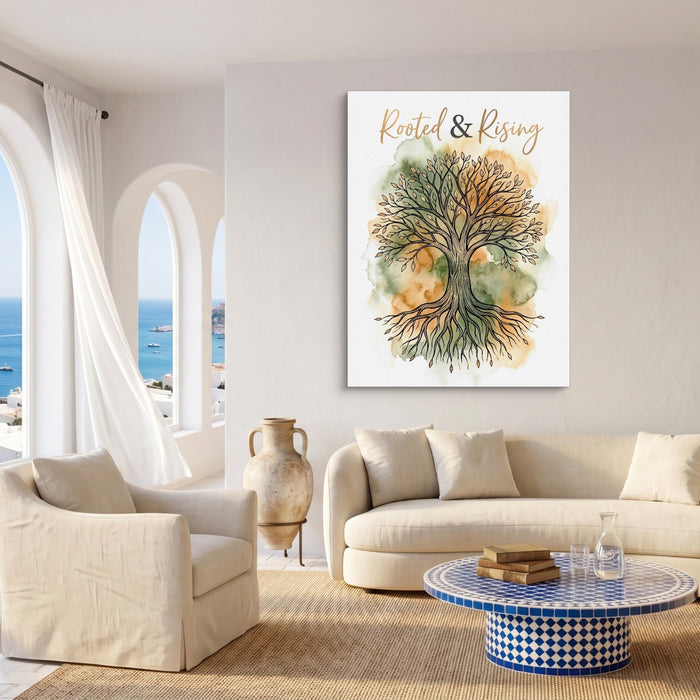 Rooted And Rising - Luxury Wall Art
