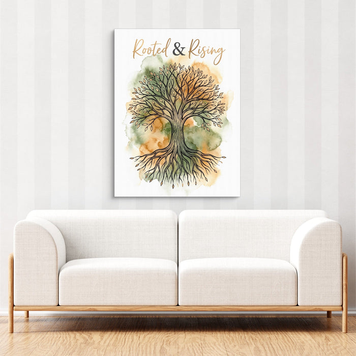 Rooted And Rising - Luxury Wall Art