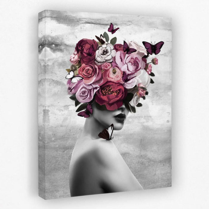 Rose Mind - Feminine Canvas Wall Art