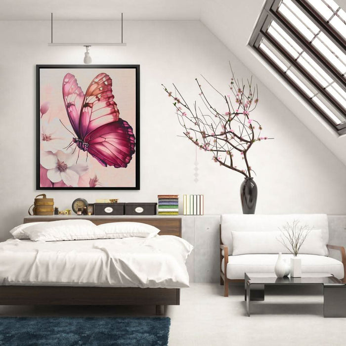 Ruby Wings - Large Canvas Print
