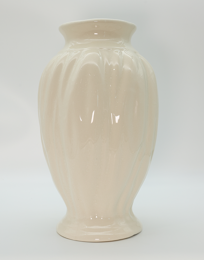 Saba Glazed Vase Large White | Available in 2 Sizes