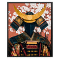 Samurai Cherry Blossom canvas wall art