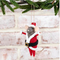 Santa Mouse orn