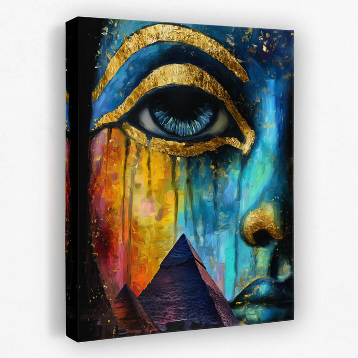 Sapphire Eye Oracle - Luxury Wall Art