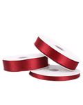 Scarlet Double Faced Satin Ribbon - 100 Yards 0.5"