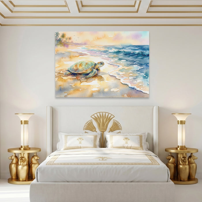 Sea Turtle Homecoming — Sea Turtle Homecoming Egyptian Isis Room Land 44