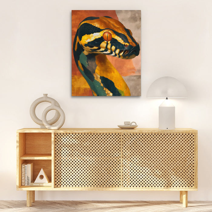Serpent's Fire Rising - Luxury Wall Art