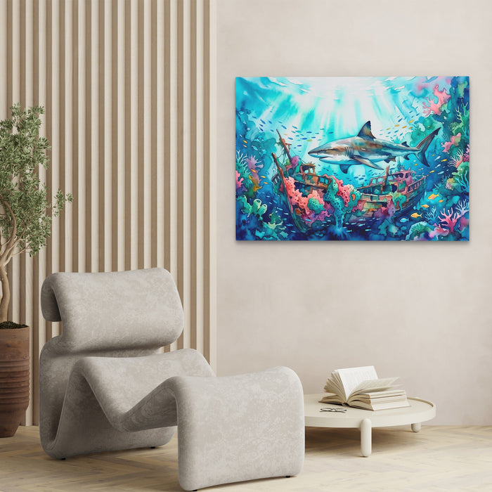 Shark Sunken Sanctuary — Shark Sunken Sanctuary baller book room land 162