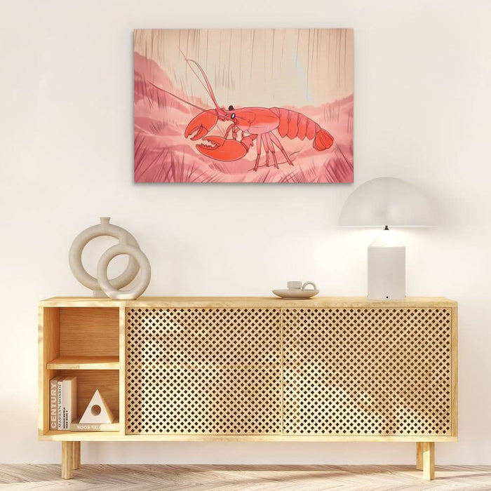 Shellfish Shuffle - Modern Colorful Canvas Wall Art