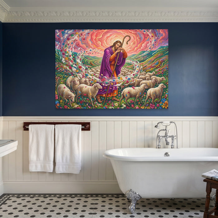 Shepherd Divine Radiance — Shepherd Divine Radiance Blue Bathroom Land 20