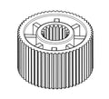 Shower & Tub Parts - Shower Faucet Gear Adapter