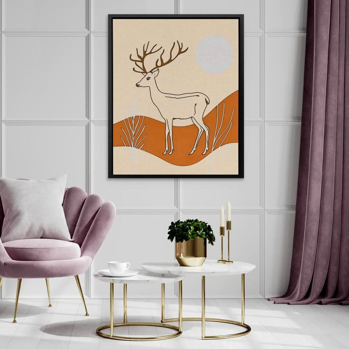 Silent Deer - Animals Art