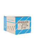 Silver Metal Screws-2LB- .13"x2.4"