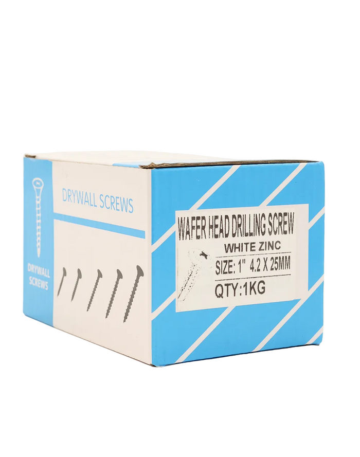 Silver Metal Screws-2LB- .13"x2.4"