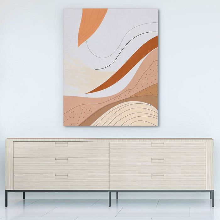 Simple Shapes - Earth Tones Wall Art
