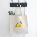 Single Lemon - Canvas Tote Bag