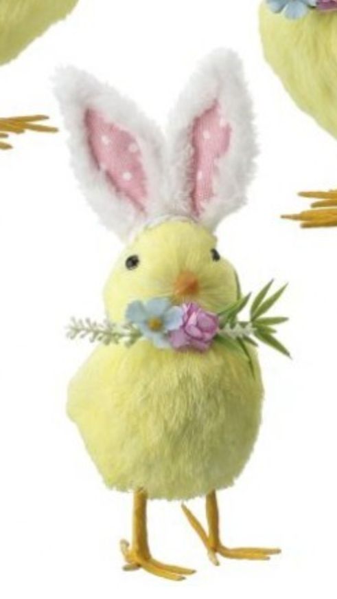 Sisal Chick with Bunny Ears
