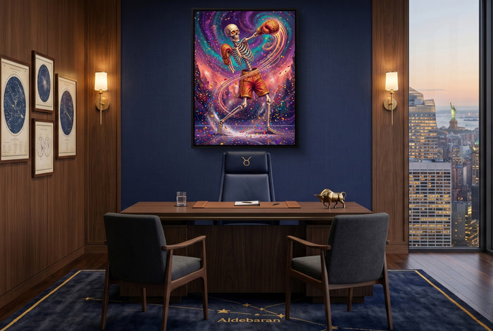 Skeleton Confetti Punch - Luxury Wall Art