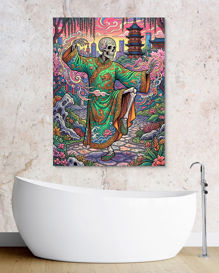 Skeleton Garden Form — skeleton garden form psd granite bathroom 1port flush print