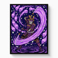 Skeleton Samurai Ascension — skeleton samurai ascension white studio framed black