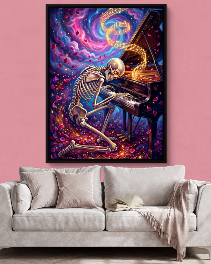 Skeleton's Nocturne - Luxury Wall Art