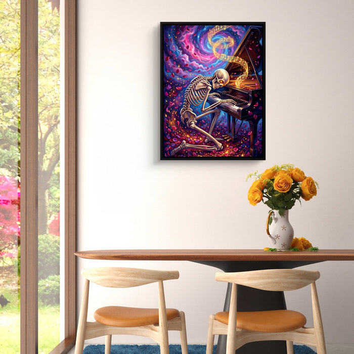 Skeleton's Nocturne - Luxury Wall Art