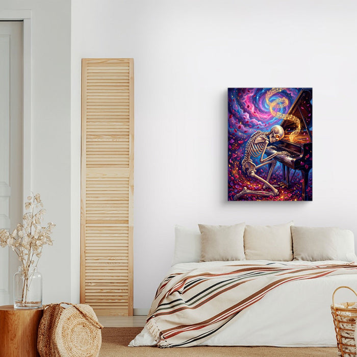 Skeleton's Nocturne - Luxury Wall Art