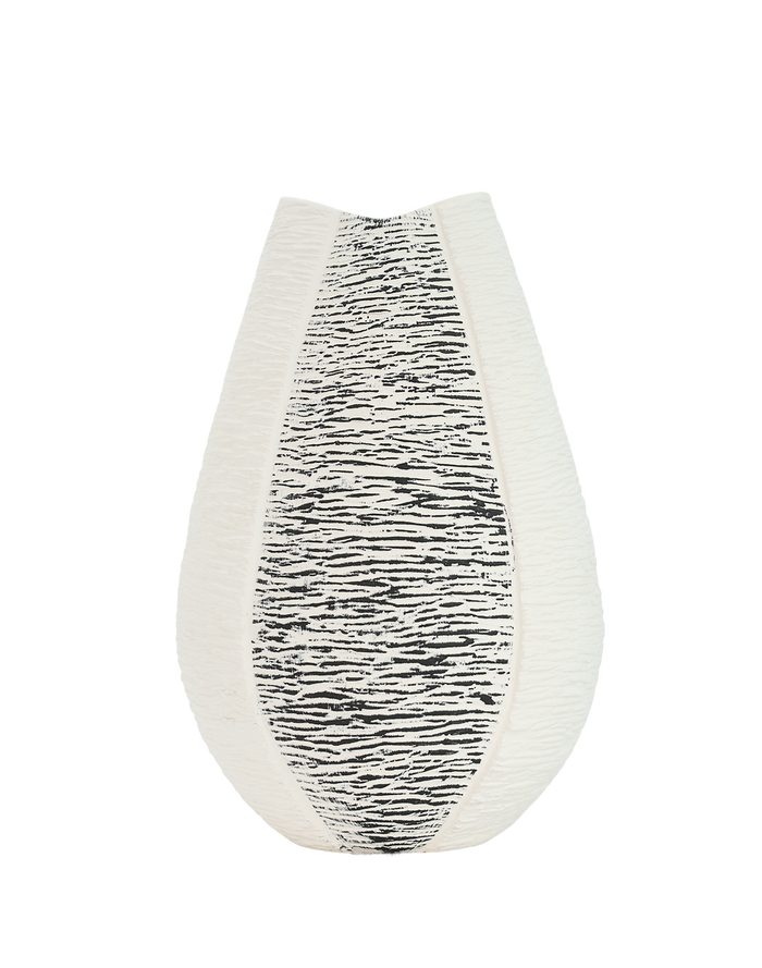 Slate Short Tapered Column Vase
