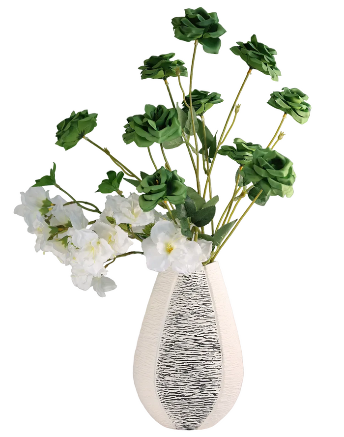 Slate Short Tapered Column Vase