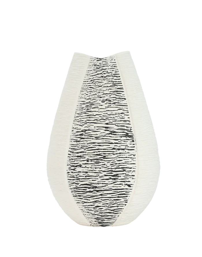 Slate Short Tapered Column Vase