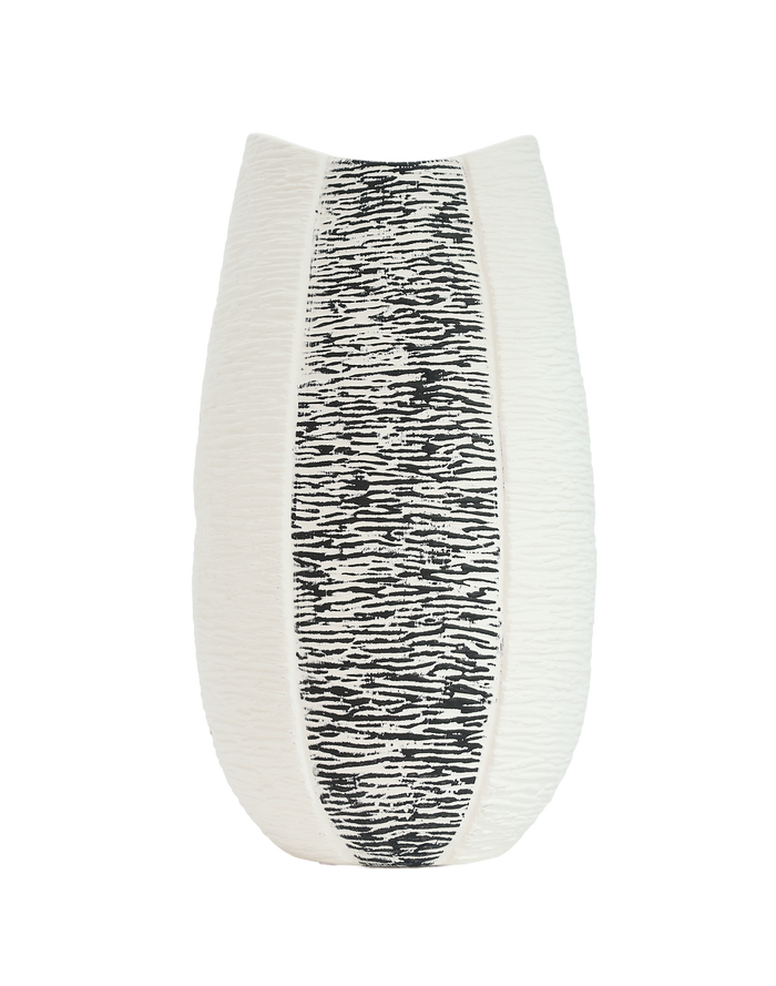 Slate  Tall Tapered Column Vase
