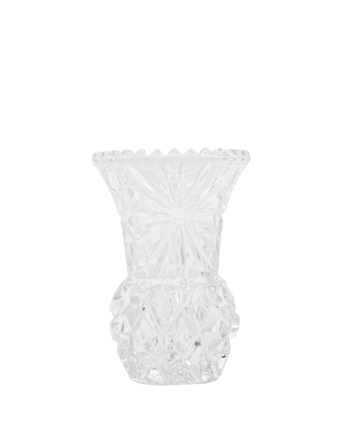Small Versailles Crystal Vase - Clear