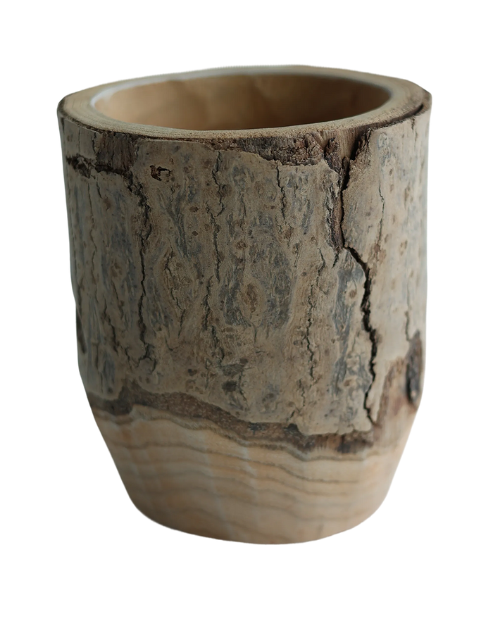 Small Wood Vase