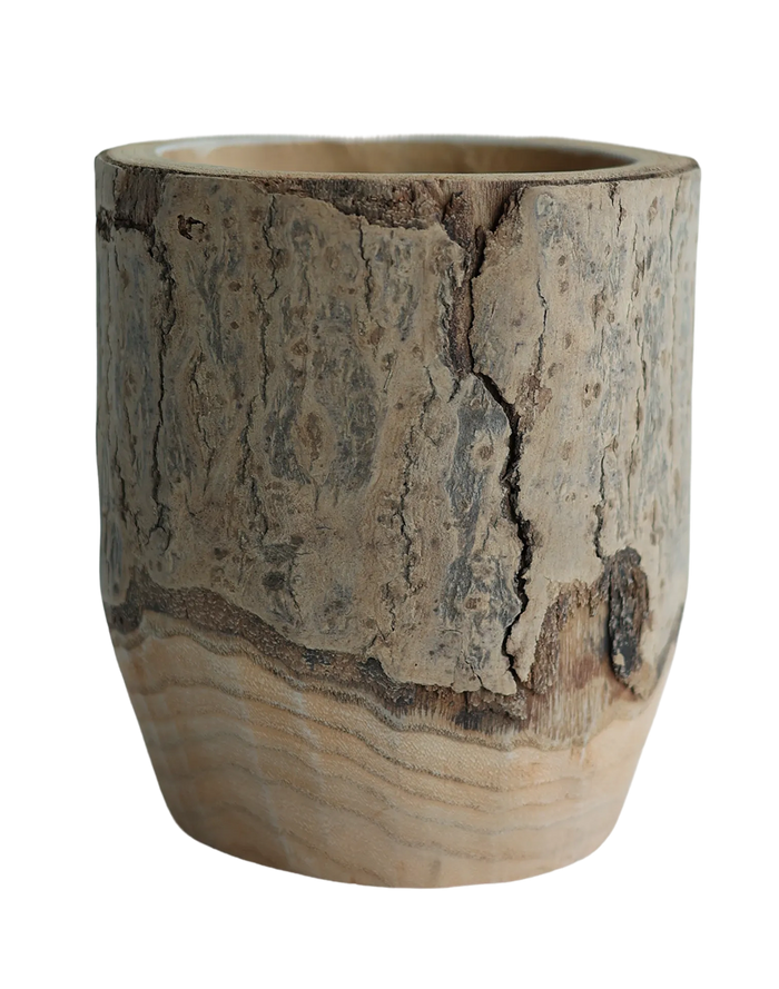 Small Wood Vase