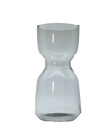 Smoked Large Hourglass Vase