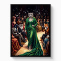 Snow Leopard Runway - Luxury Wall Art