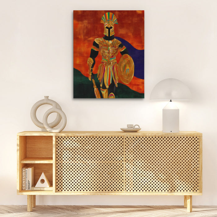 Spartan Bronze Dawn - Luxury Wall Art